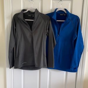 Eddie Bauer 1/4 zips